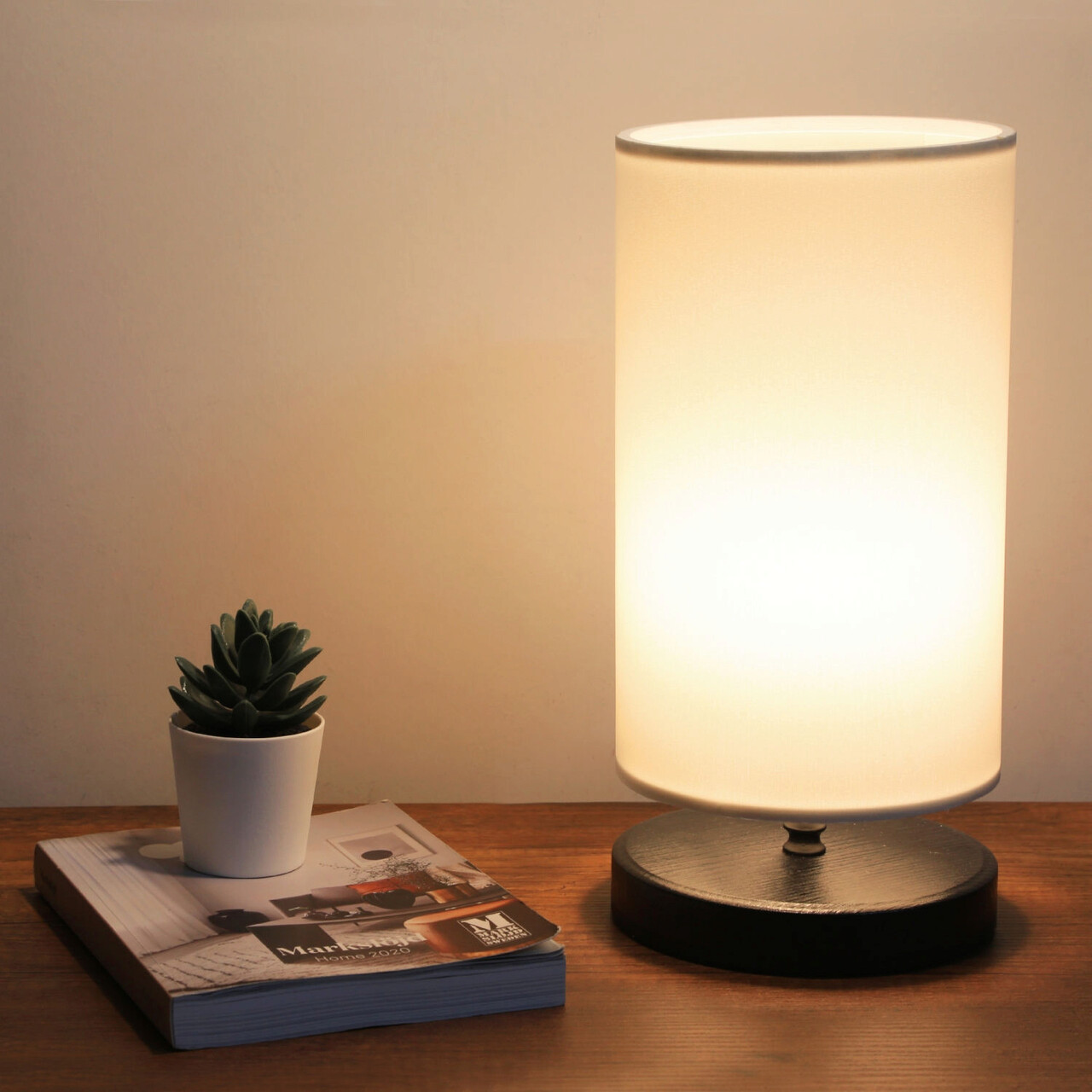 Lampa de masa, Opviq, 780SGN1973, Crem - imagine 3